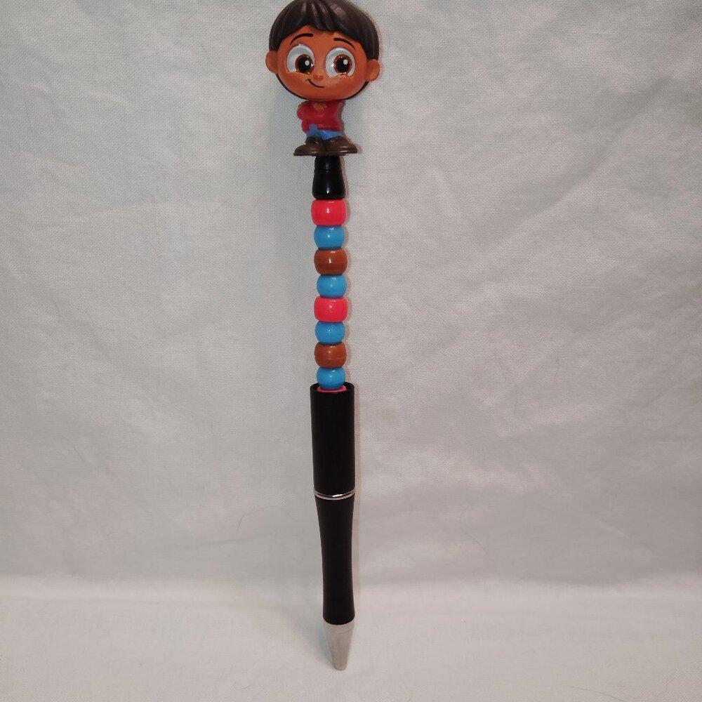 Disney Doorable- Miguel - Handmade Beaded Pen Coco
